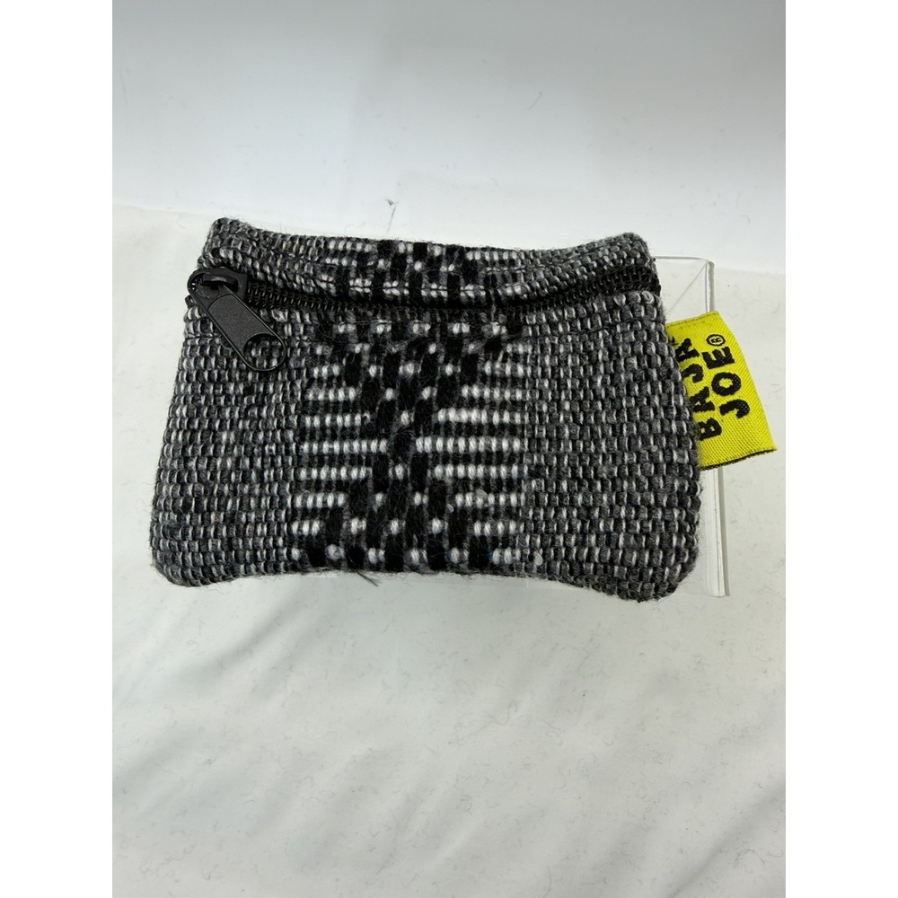 Baja Joe Coin Purse Textile Zipper Pouch Eco-friendly 100% Recycled Fibers